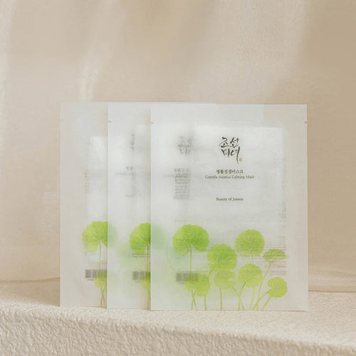Masque apaisant à la Centella Asiatica (10 feuilles) Made in Korea 🇰🇷