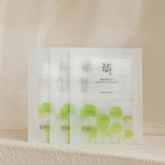 Masque apaisant à la Centella Asiatica (10 feuilles) Made in Korea 🇰🇷
